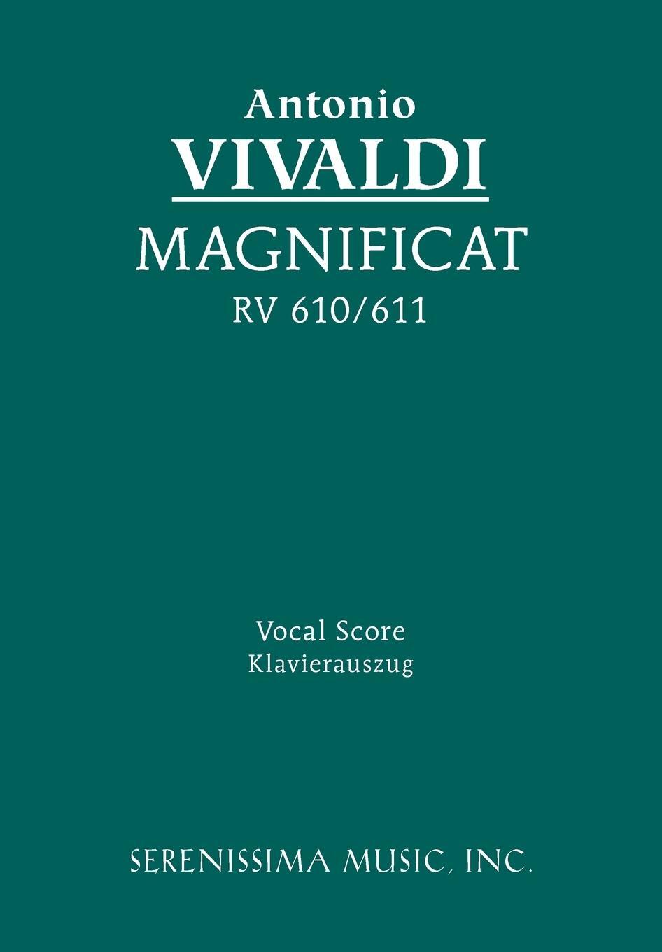Cover: 9781932419535 | Magnificat, RV 610/611 | Vocal score | Antonio Vivaldi | Taschenbuch
