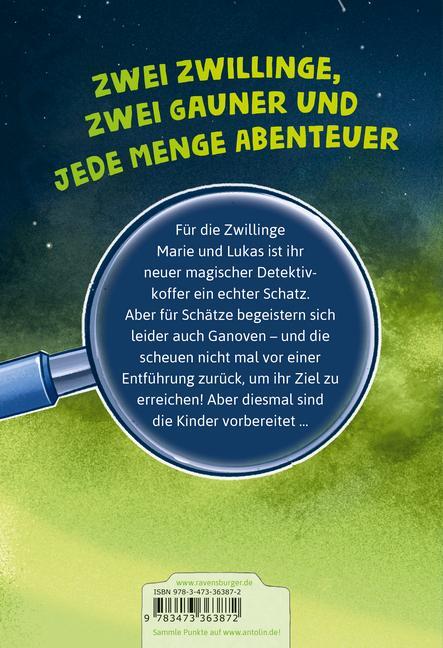 Bild: 9783473363872 | Die Jagd nach dem magischen Detektivkoffer, Band 2: Vorsicht, Ganoven!