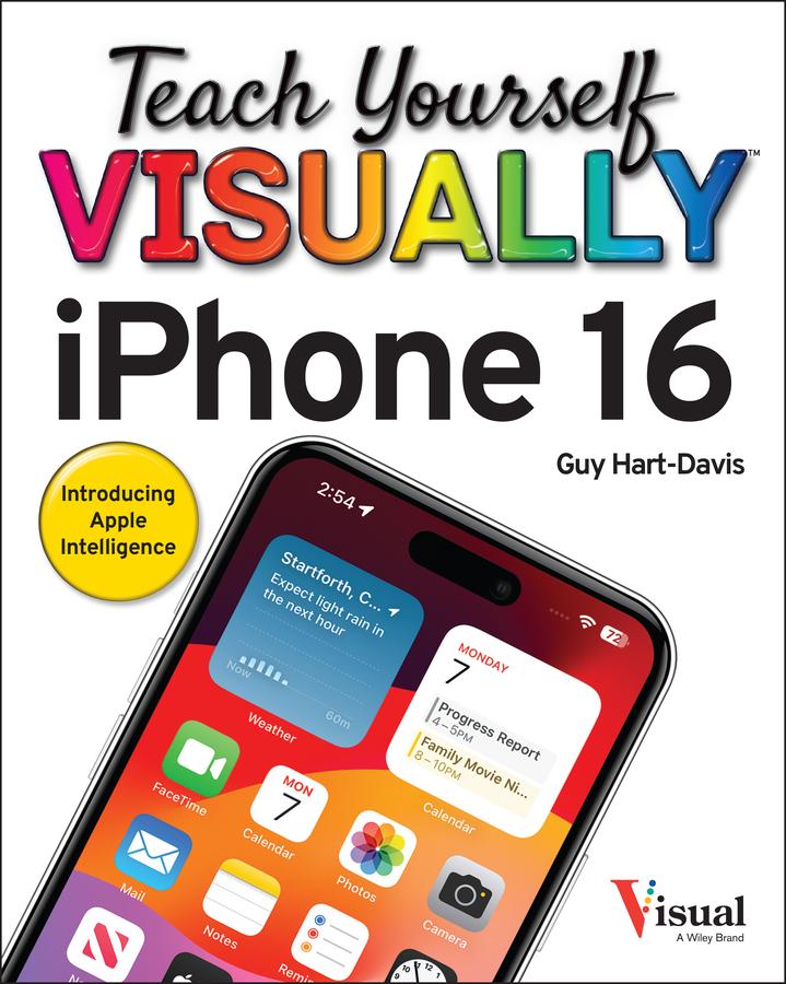 Cover: 9781394298808 | Teach Yourself Visually iPhone 16 | Guy Hart-Davis | Taschenbuch