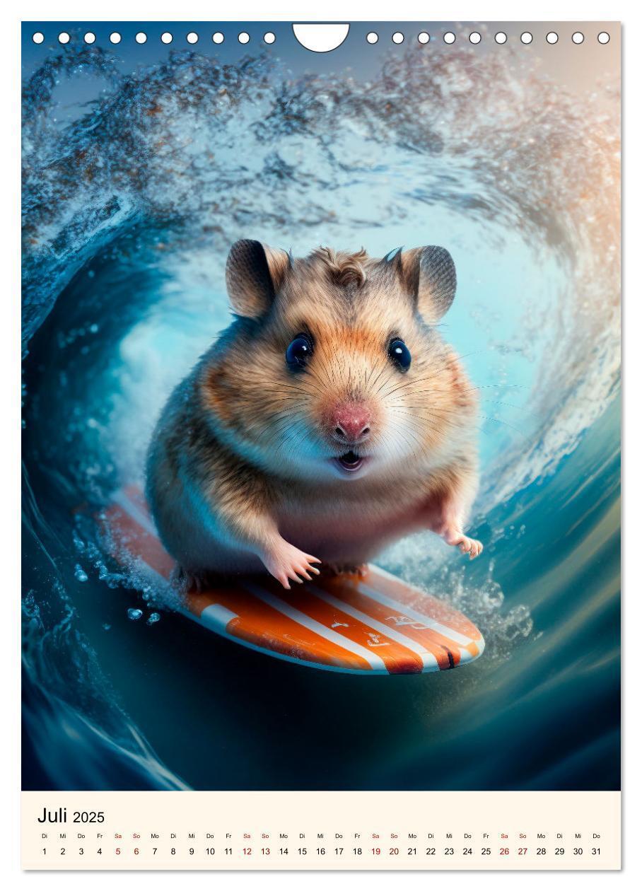 Bild: 9783435886074 | Was für ein Hamster (Wandkalender 2025 DIN A4 hoch), CALVENDO...