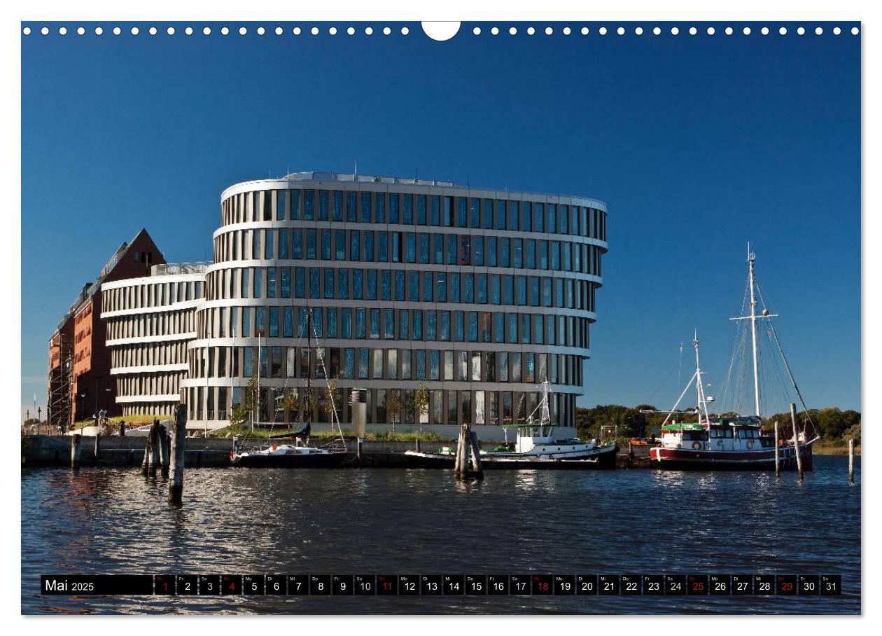 Bild: 9783435549580 | Ostseeperle Rostock (Wandkalender 2025 DIN A3 quer), CALVENDO...