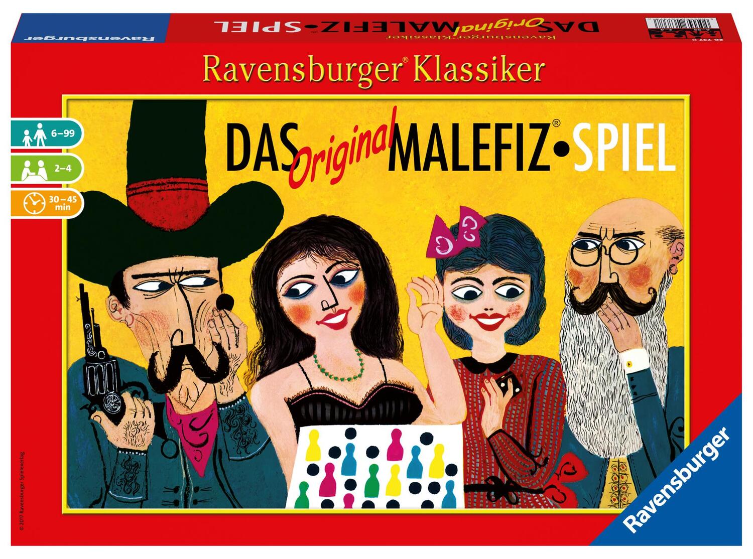 Cover: 4005556267378 | Das Original Malefiz®-Spiel | Spiel | Deutsch | 2017 | Ravensburger