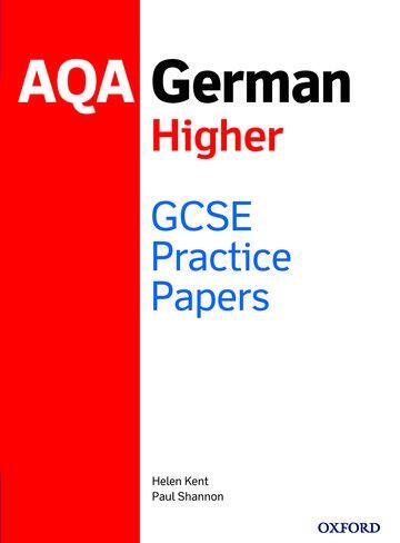 Cover: 9781382006996 | AQA GCSE German Higher Practice Papers | Helen Kent (u. a.) | Buch
