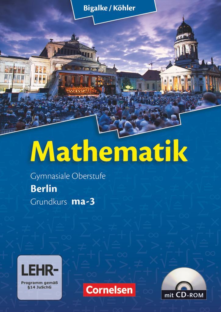 Cover: 9783060400034 | Mathematik Sekundarstufe 2 Grundkurs ma-3 Qualifikationsphase....