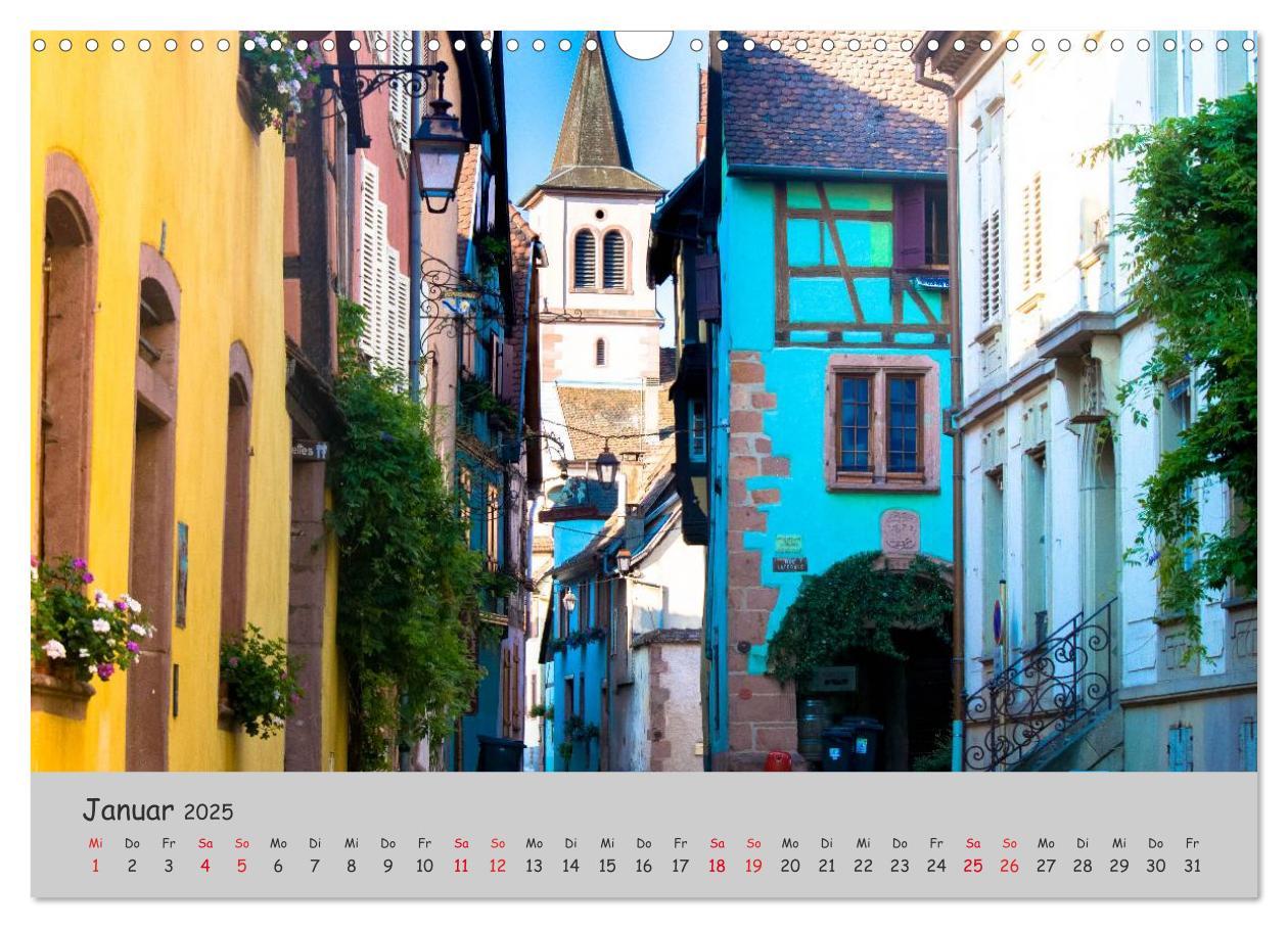 Bild: 9783435461141 | Region Elsass und Vogesen (Wandkalender 2025 DIN A3 quer), CALVENDO...