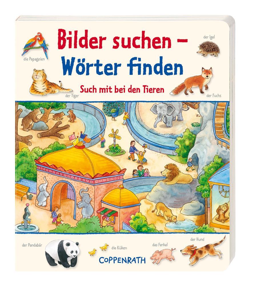 Cover: 9783649602286 | Bilder suchen - Wörter finden. Such mit bei den Tieren | Schargan