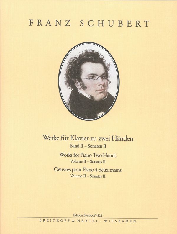 Cover: 9790004162439 | Klavierwerke 2 Sonaten 2 | Franz Schubert | Buch | Breitkopf &amp; Härtel
