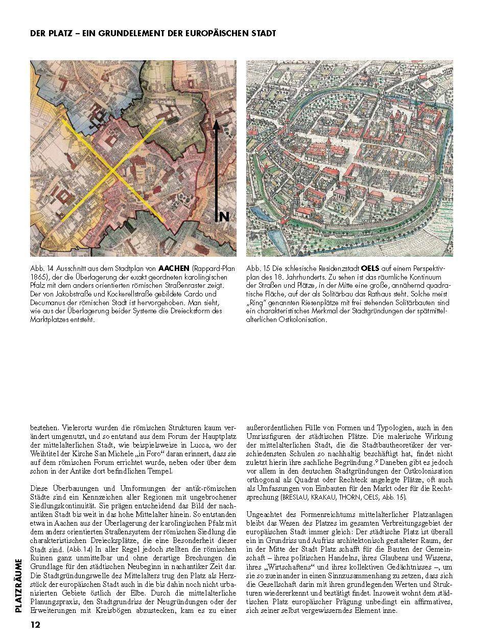 Bild: 9783986120573 | Handbuch der Stadtbaukunst | Studienausgabe Band 3: Platzräume | Buch