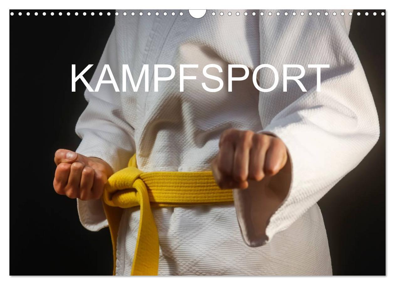 Cover: 9783383484650 | Kampfsport (Wandkalender 2024 DIN A3 quer), CALVENDO Monatskalender