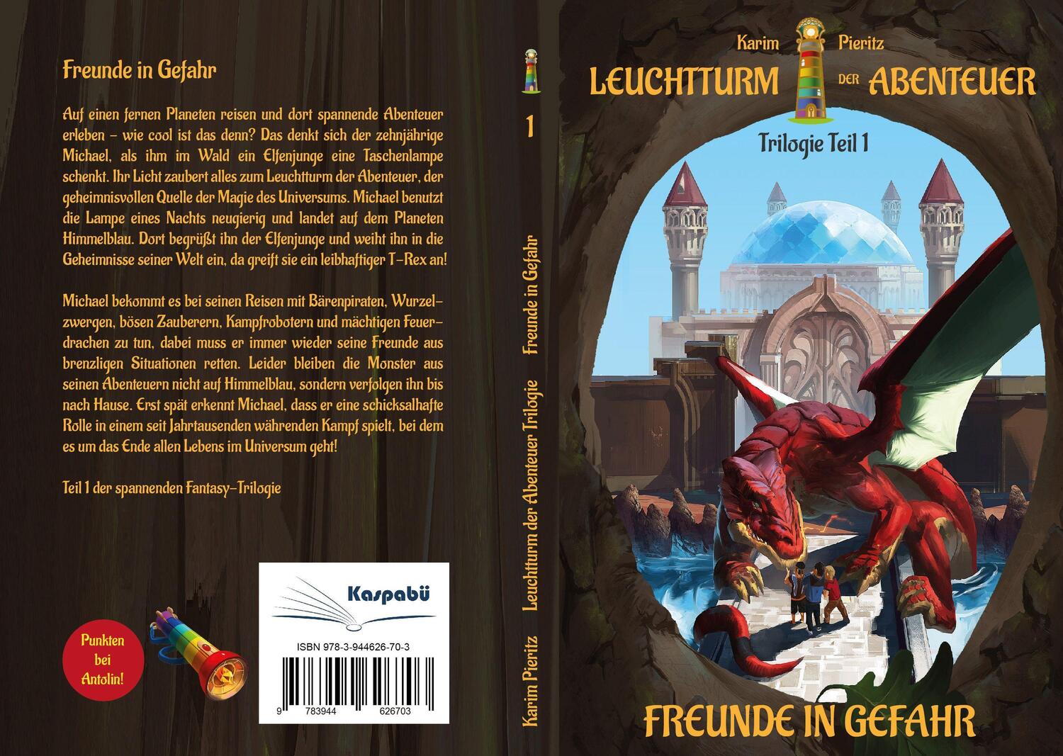 Bild: 9783944626703 | Leuchtturm der Abenteuer Trilogie 1 Freunde in Gefahr - Kinderbuch...