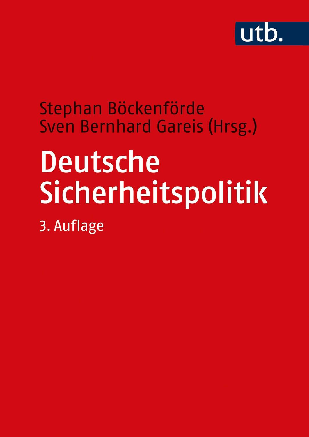 Cover: 9783825287993 | Deutsche Sicherheitspolitik | Herausforderungen, Akteure und Prozesse