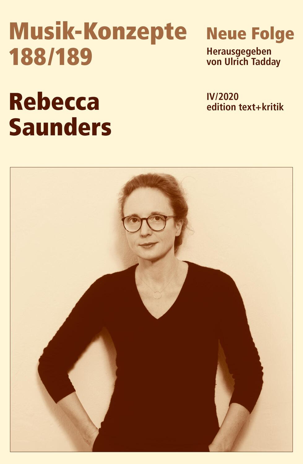 Cover: 9783869168333 | Rebecca Saunders | Taschenbuch | Musik-Konzepte | Deutsch | 2020
