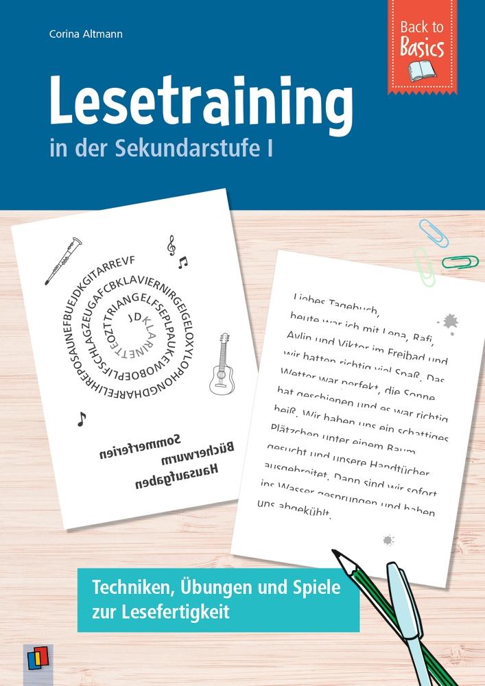 Cover: 9783834664624 | Lesetraining in der Sekundarstufe I | Corina Altmann | Taschenbuch