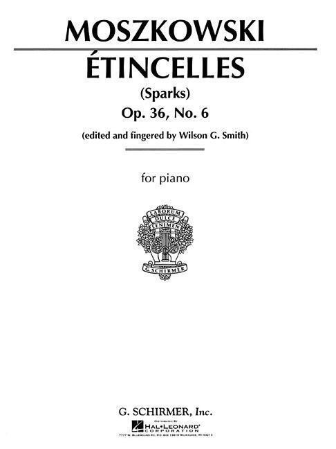 Cover: 9781458426598 | Etincelles, Op. 36, No. 6: Piano Solo | Taschenbuch | Englisch | 1986