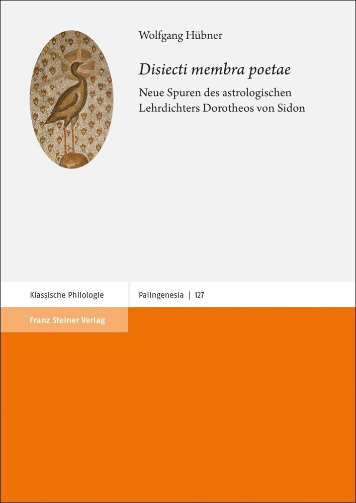Cover: 9783515129244 | "Disiecti membra poetae" | Wolfgang Hübner | Buch | 2021