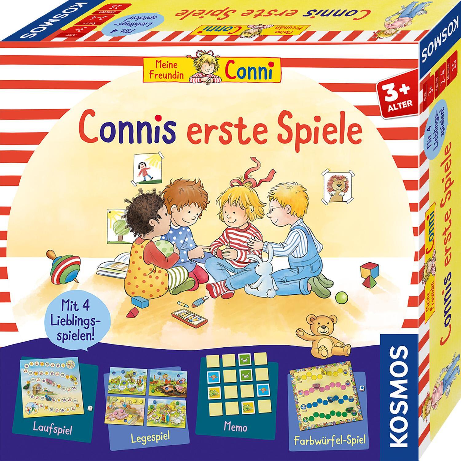 Cover: 4002051681043 | Connis erste Spiele | Kinderspiel | Spiel | Deutsch | 2020 | Kosmos