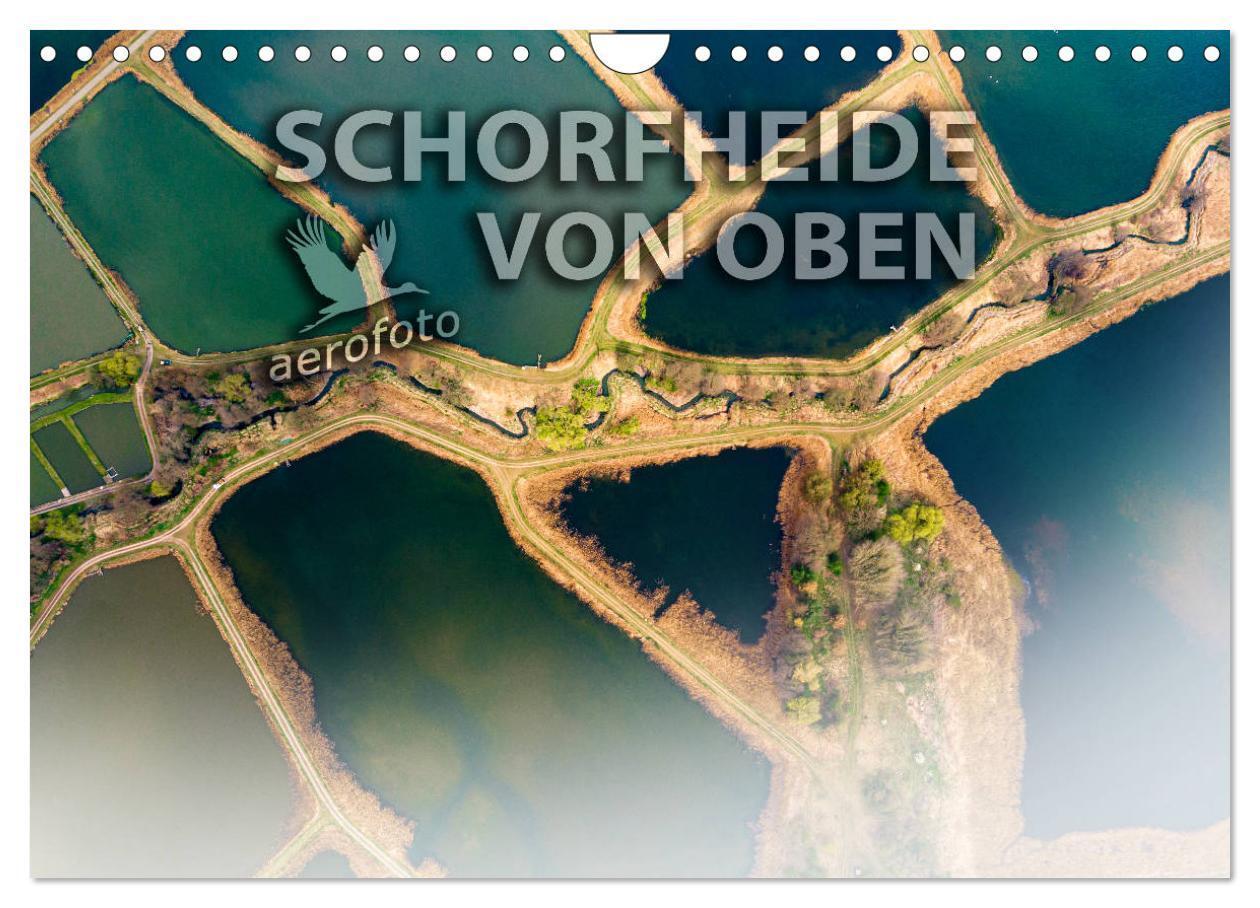 Cover: 9783675818804 | Schorfheide von oben (Wandkalender 2024 DIN A4 quer), CALVENDO...