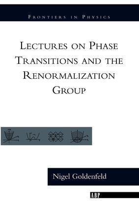 Cover: 9780201554090 | Lectures On Phase Transitions And The Renormalization Group | Buch