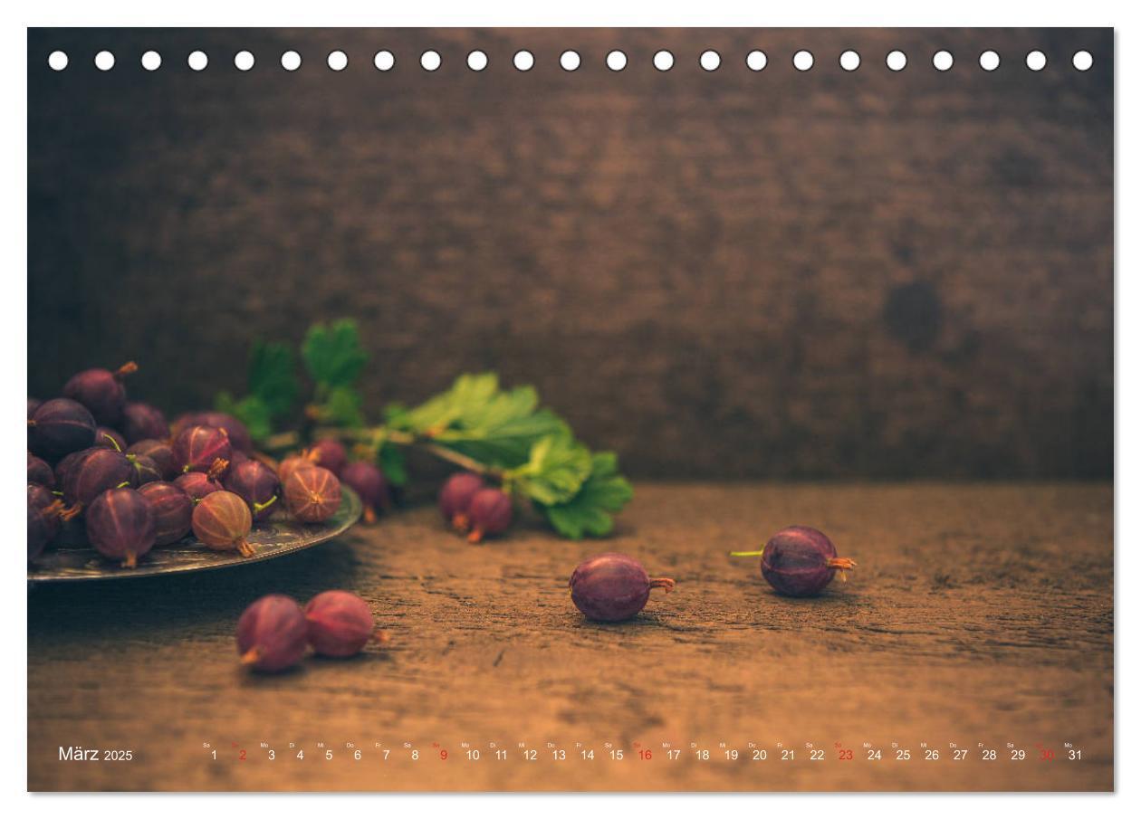 Bild: 9783435280117 | Beeren und Co. Stillleben (Tischkalender 2025 DIN A5 quer),...