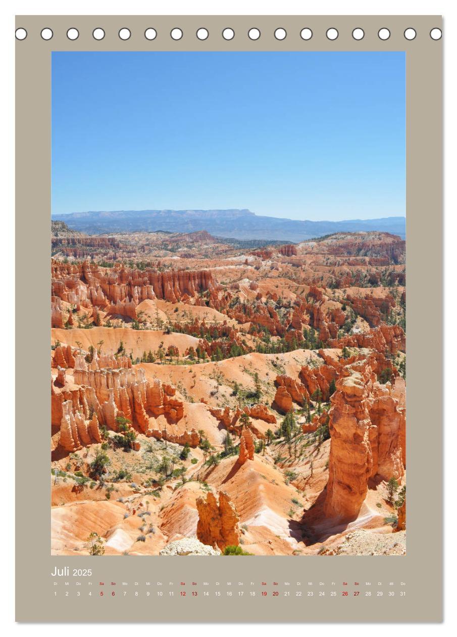 Bild: 9783435935109 | Erlebe mit mir den Bryce Canyon Nationalpark (Tischkalender 2025...