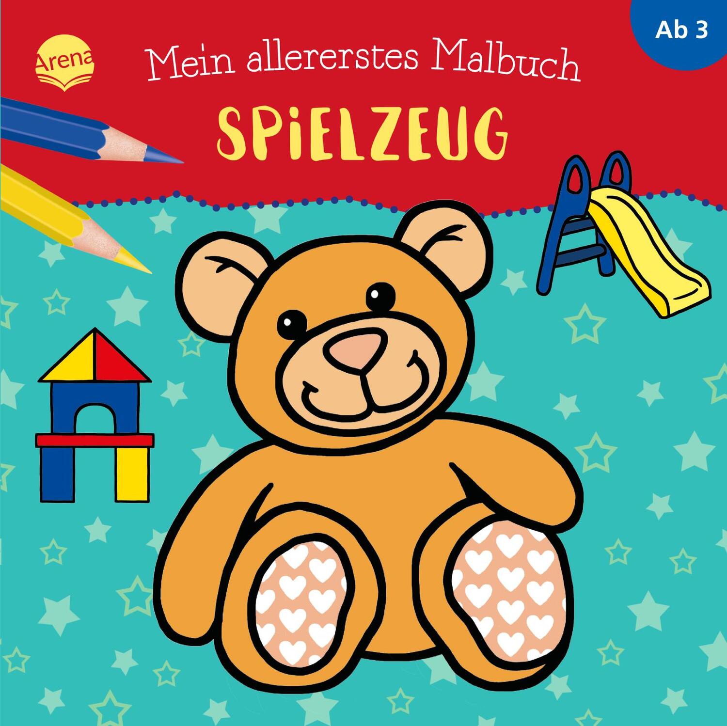 Cover: 9783401712574 | Mein allererstes Malbuch. Spielzeug | Broschüre | Arena Malstudio