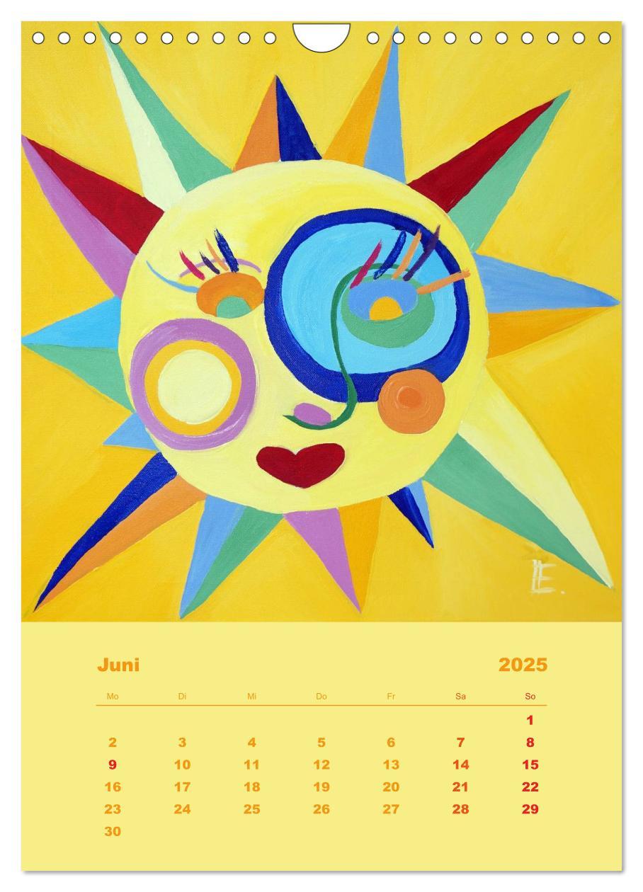 Bild: 9783457028346 | Licht ist bunt - Malerei in Acryl und Aqua Öl (Wandkalender 2025...