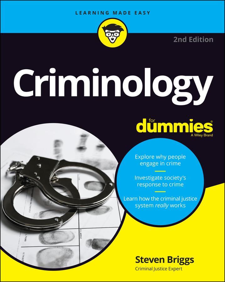 Cover: 9781119773191 | Criminology For Dummies | Steven Briggs | Taschenbuch | For Dummies