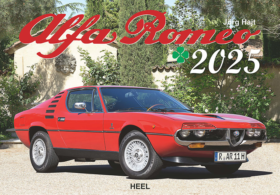 Cover: 9783966648042 | Alfa Romeo Kalender 2025 | Jörg Hajt | Kalender | Spiralbindung | 2025