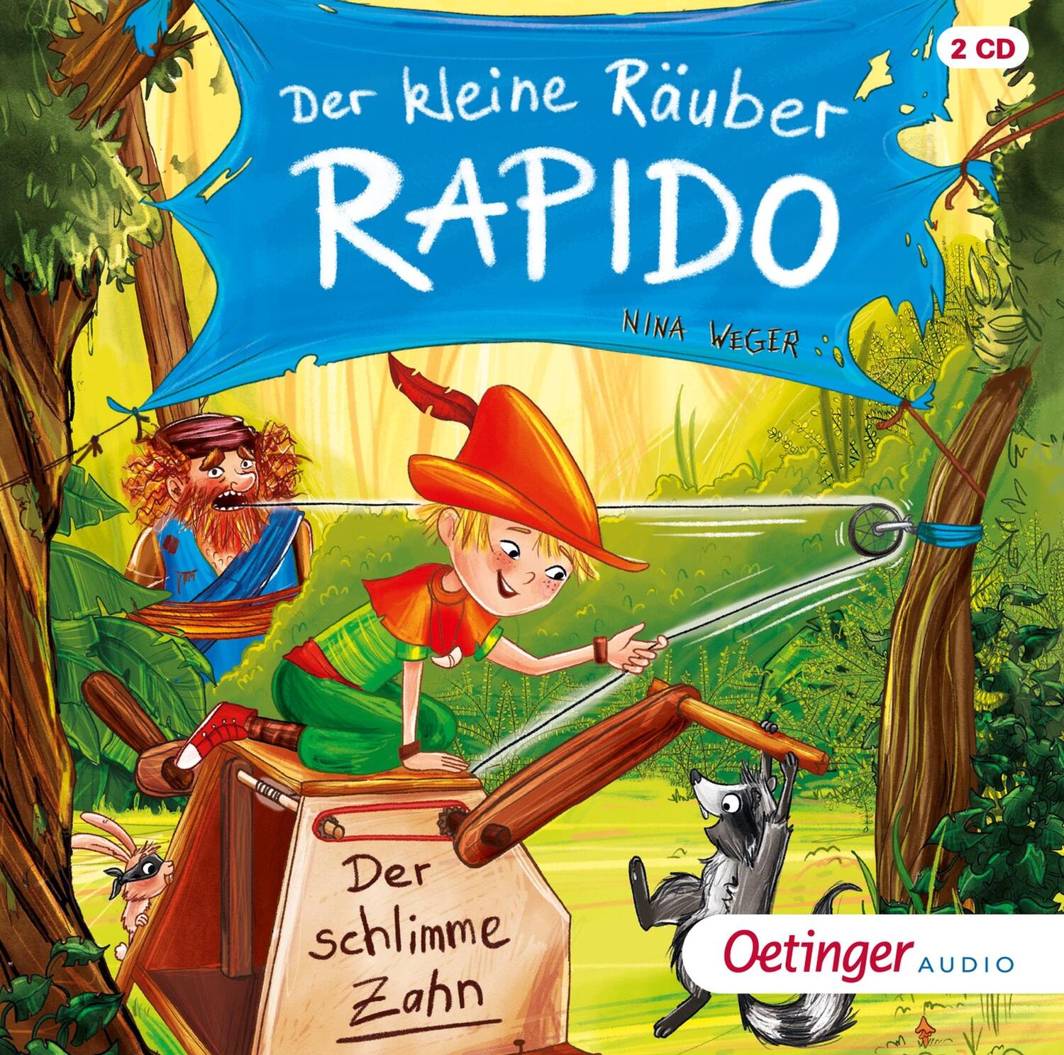 Cover: 9783837311815 | Der kleine Räuber Rapido 3. Der schlimme Zahn | Nina Weger | Audio-CD