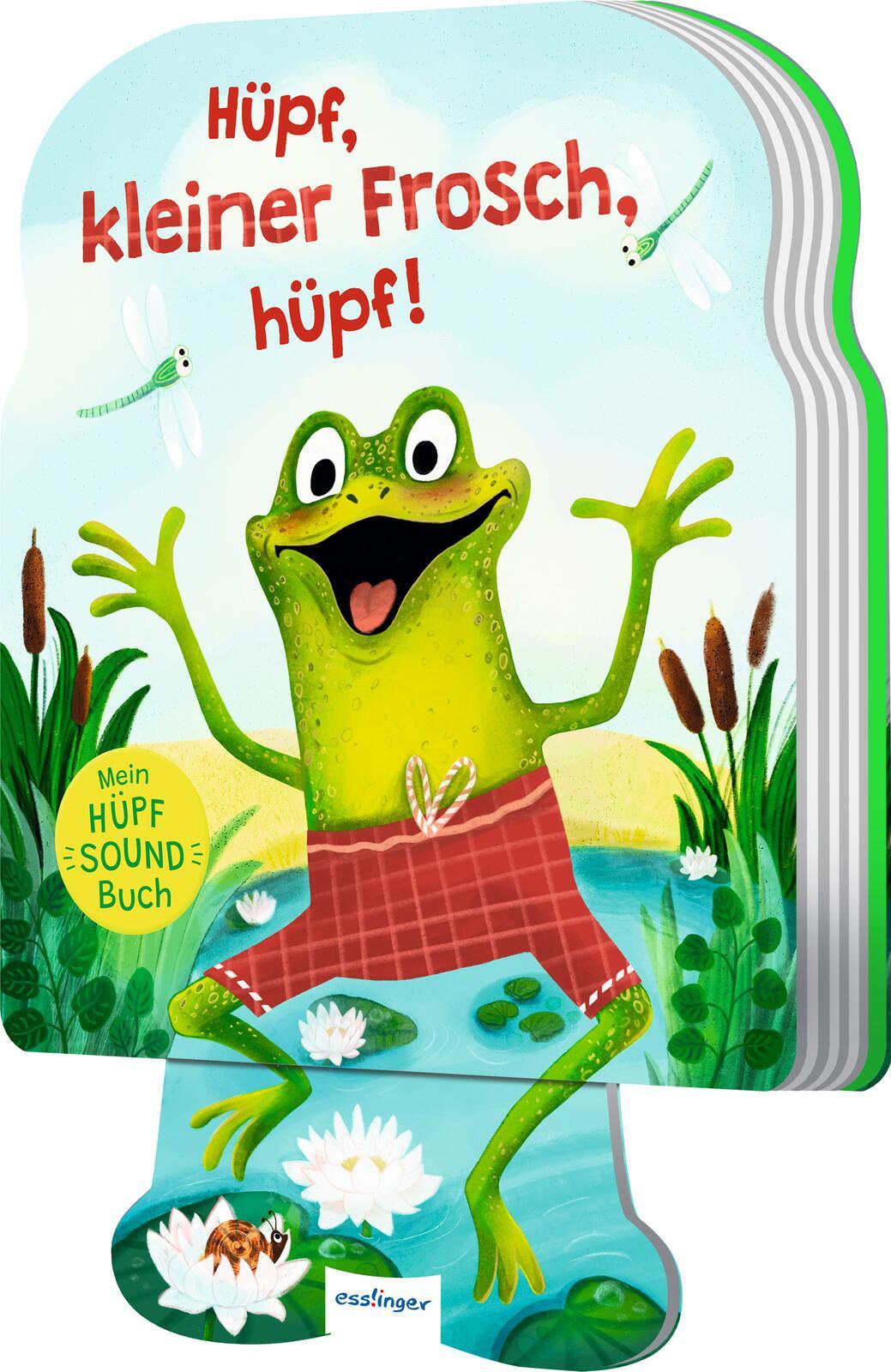 Cover: 9783480239603 | Mein Hüpf-Sound-Buch: Hüpf, kleiner Frosch, hüpf! | Kathrin Lena Orso