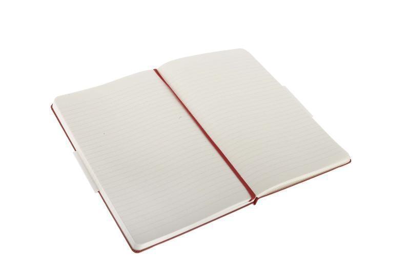Rückseite: 9788862930048 | Moleskine Notizbuch liniert Large DIN A5 rot | Notizbücher | Englisch