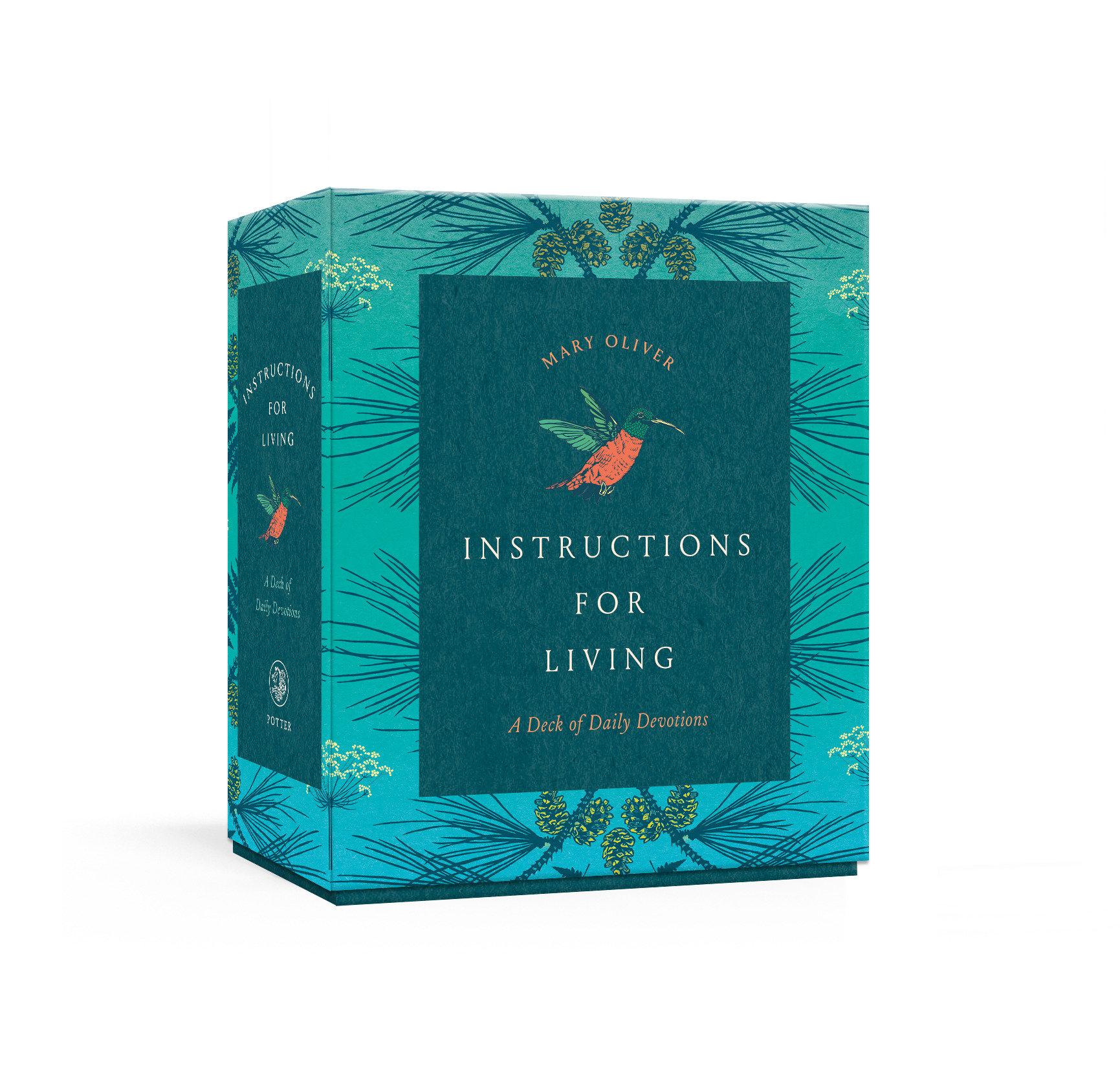 Cover: 9780593580271 | Instructions for Living | A Deck of Daily Devotions | Mary Oliver