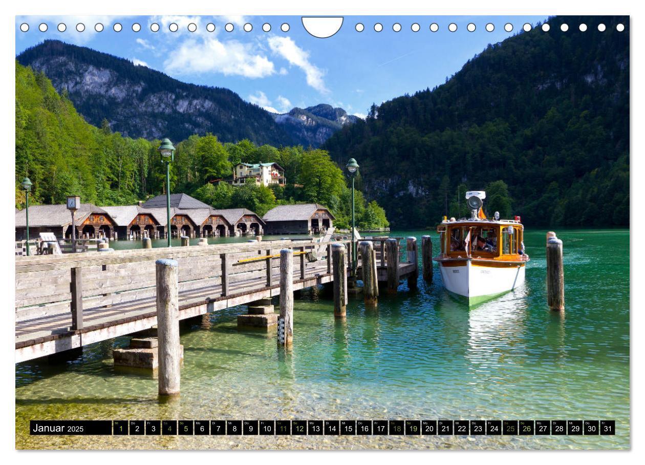 Bild: 9783435420308 | St. Bartholomä und der Königssee (Wandkalender 2025 DIN A4 quer),...