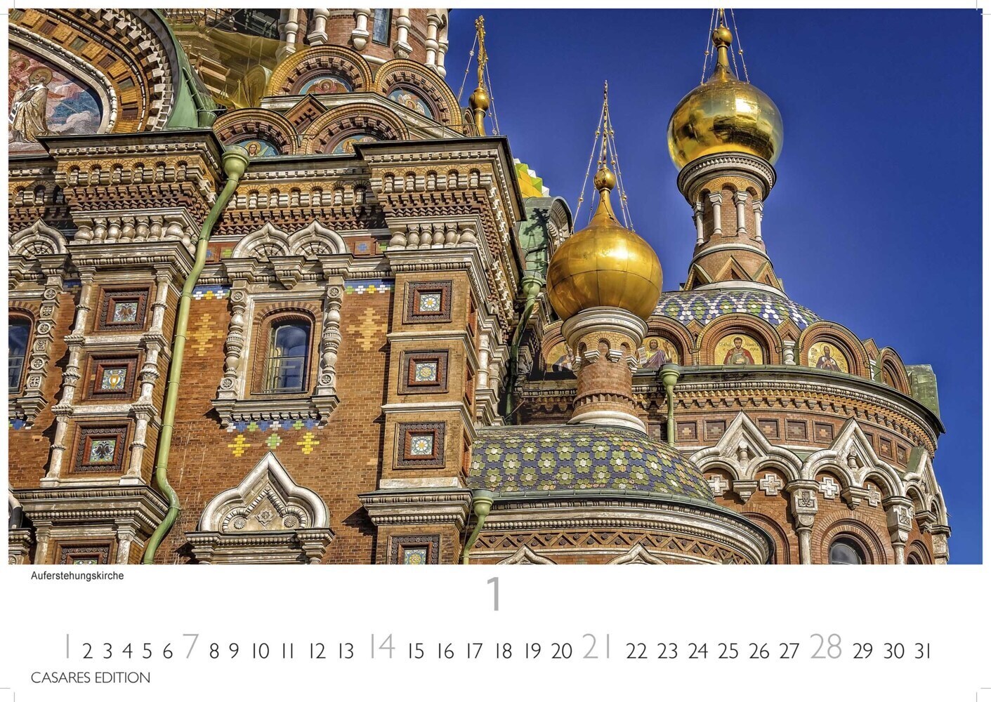 Bild: 9789918620517 | Sankt Petersburg 2024 S 24x35cm | Kalender | 14 S. | Deutsch | 2024
