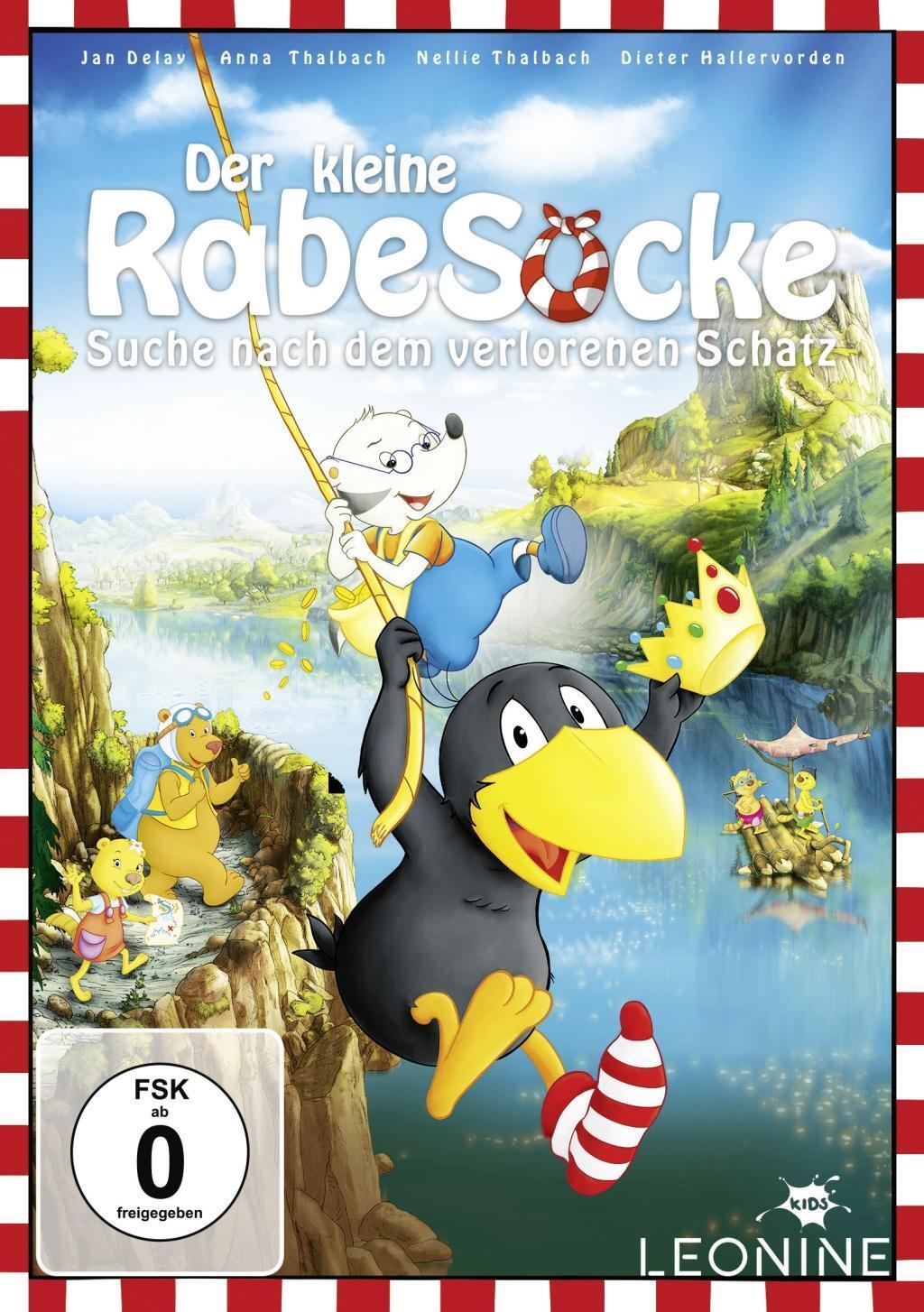 Cover: 4061229005609 | Der kleine Rabe Socke - Suche nach dem verlorenen Schatz | DVD | 2019