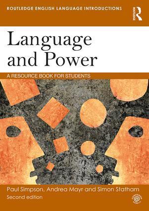 Cover: 9781138569232 | Language and Power | A Resource Book for Students | Simpson (u. a.)