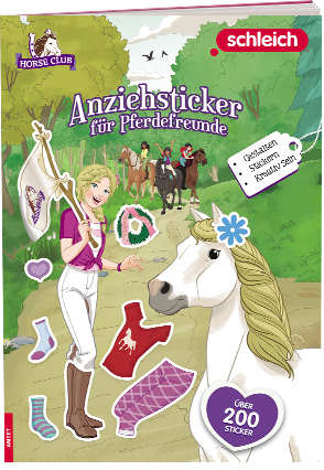 Cover: 9783960807148 | schleich® Horse Club(TM) - Anziehsticker für Pferdefreunde | Buch