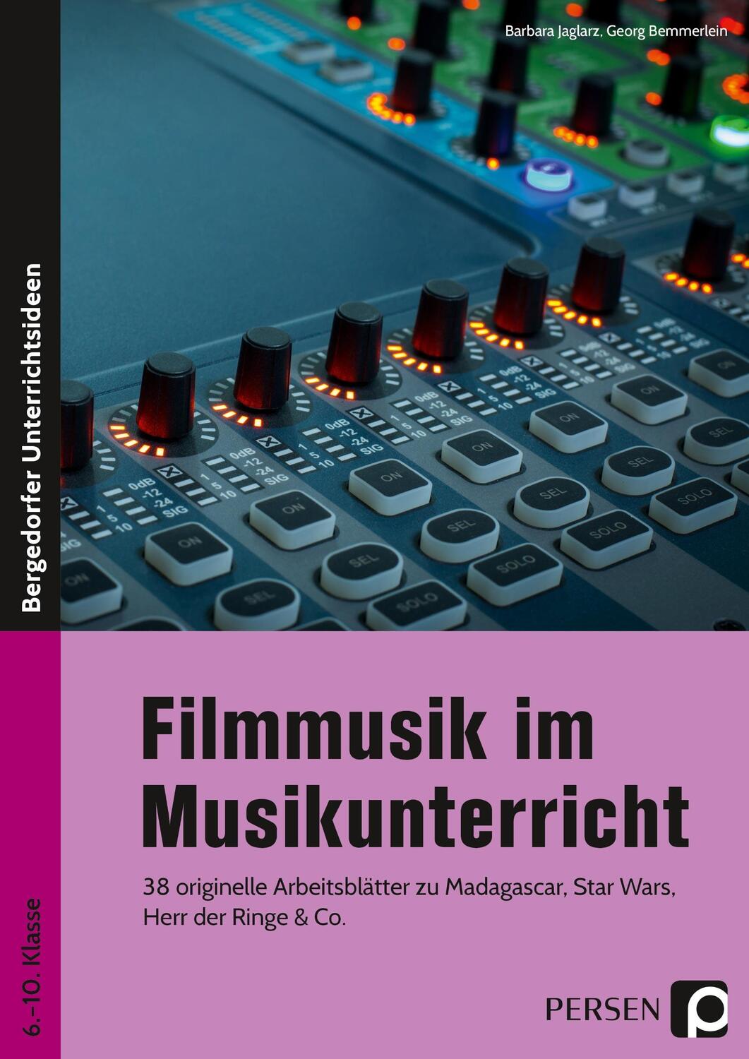 Cover: 9783403205241 | Filmmusik im Musikunterricht | Barbara Jaglarz (u. a.) | Broschüre