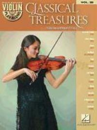 Cover: 9781458419521 | Classical Treasures: Violin Play-Along Volume 28 | Hal Leonard Corp