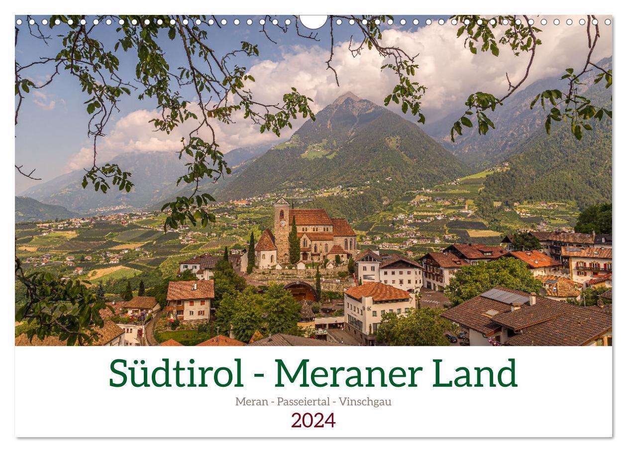 Cover: 9783383702037 | Südtirol - Meraner Land (Wandkalender 2024 DIN A3 quer), CALVENDO...