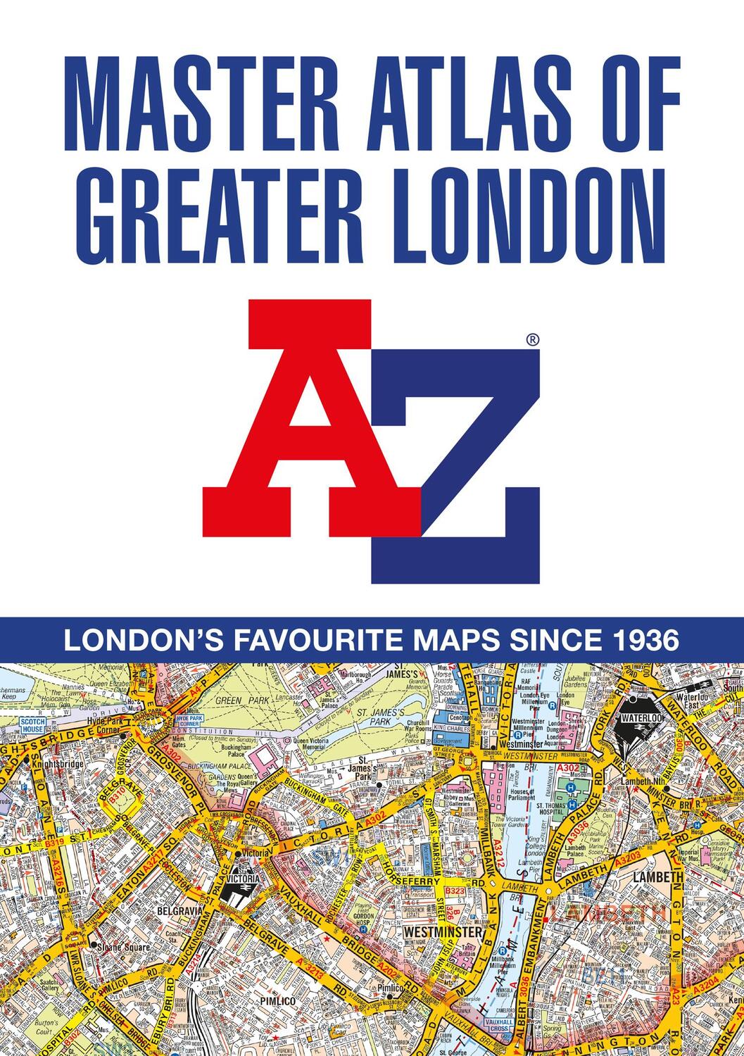 Cover: 9780008513689 | A -Z Master Atlas of Greater London | A-Z Maps | Taschenbuch | 2022