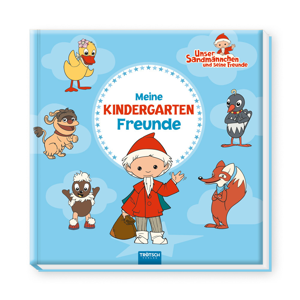 Cover: 9783965526198 | Trötsch Unser Sandmännchen Eintragalbum Meine Kindergartenfreunde