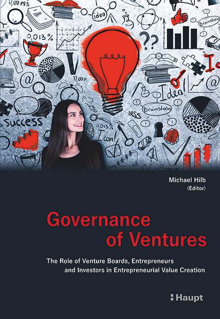 Cover: 9783258081656 | Governance of Ventures | Michael Hilb | Taschenbuch | Englisch | 2020