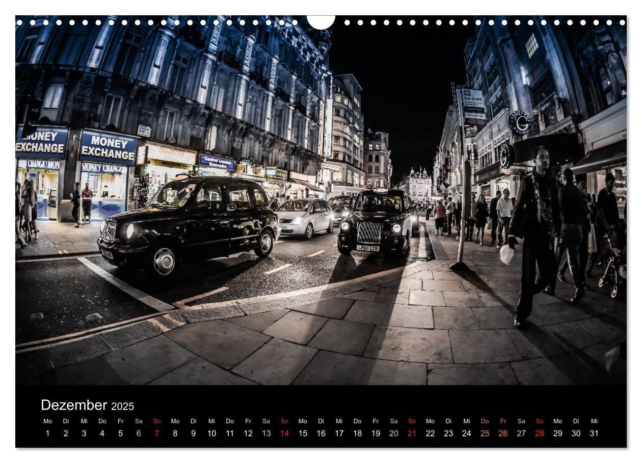 Bild: 9783435786824 | London - street view (Wandkalender 2025 DIN A3 quer), CALVENDO...