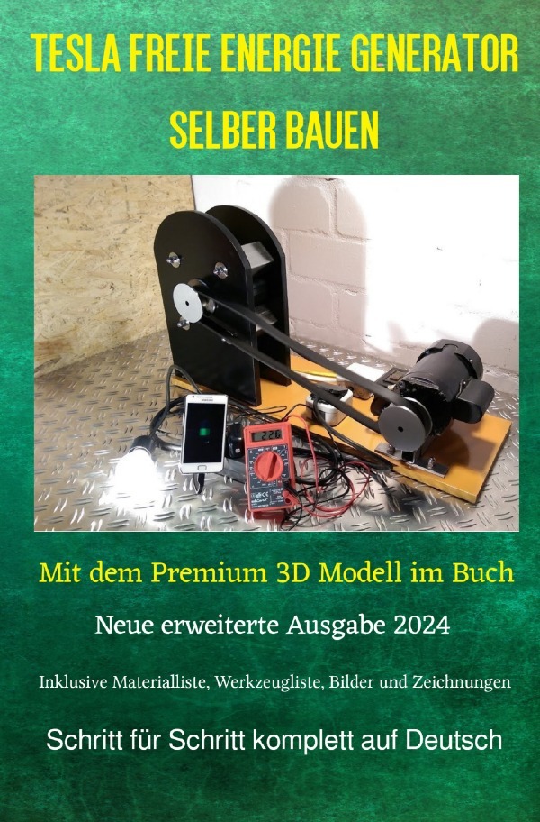 Cover: 9783818712761 | Tesla Freie Energie Generator selber bauen | Patrick Diez | Buch