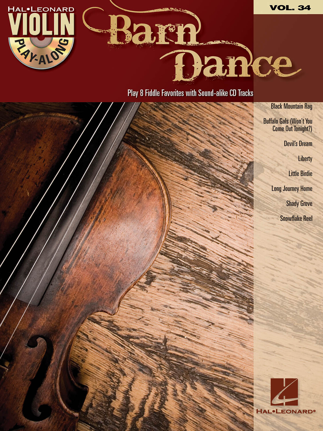 Cover: 884088673123 | Barn Dance | Violin Play-Along Volume 34 | Violin Play-Along | 2013