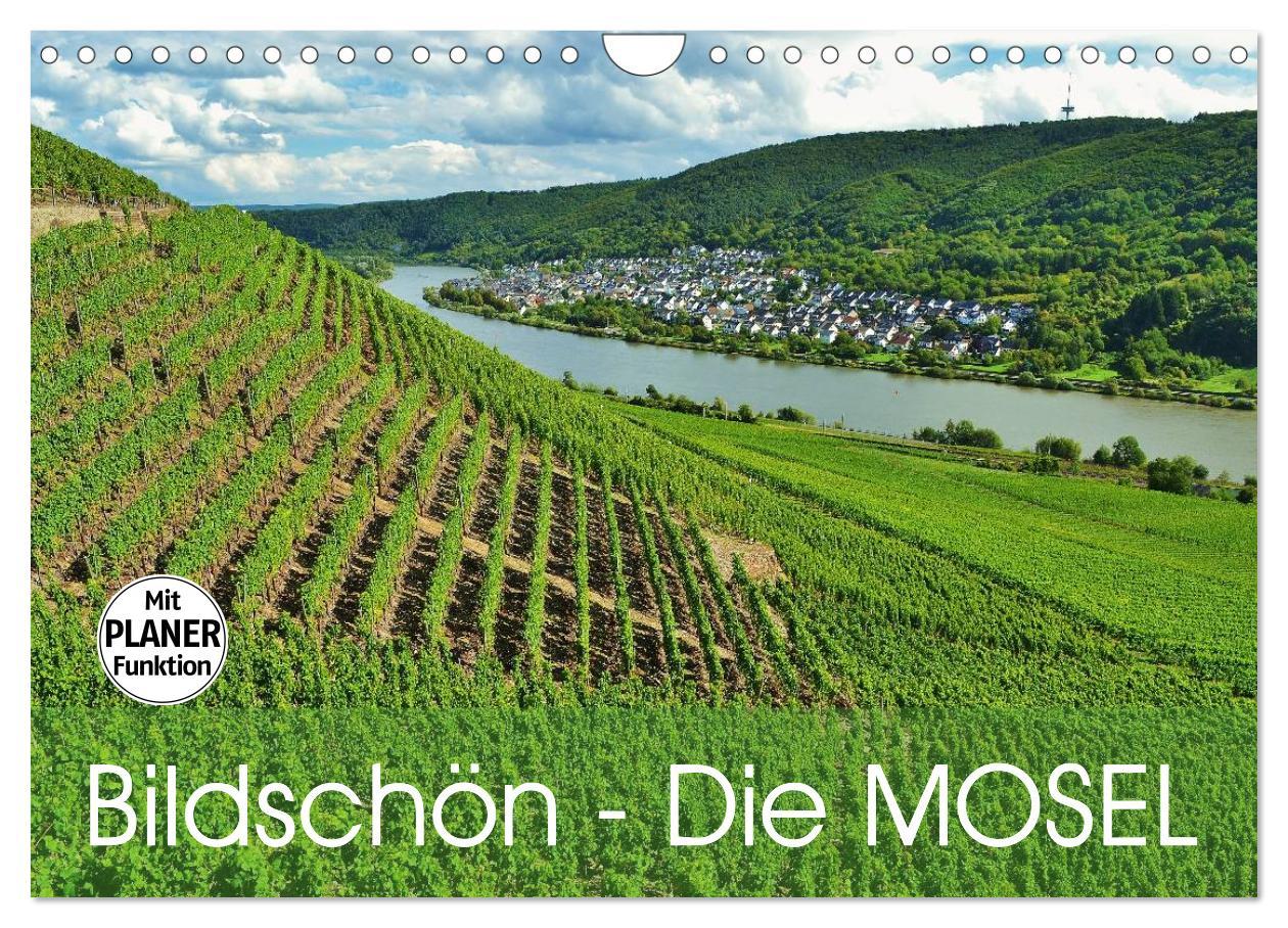 Cover: 9783435549252 | Bildschön - Die Mosel (Wandkalender 2025 DIN A4 quer), CALVENDO...