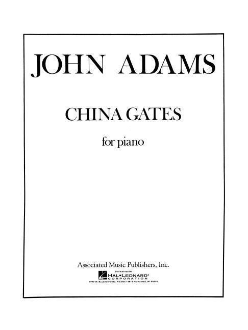 Cover: 73999988109 | China Gates | Piano Solo | Taschenbuch | Buch | Englisch | 1986