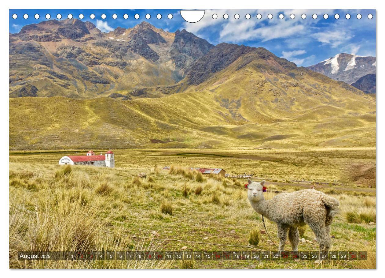 Bild: 9783435341030 | Peru Bolivien Chile (Wandkalender 2025 DIN A4 quer), CALVENDO...