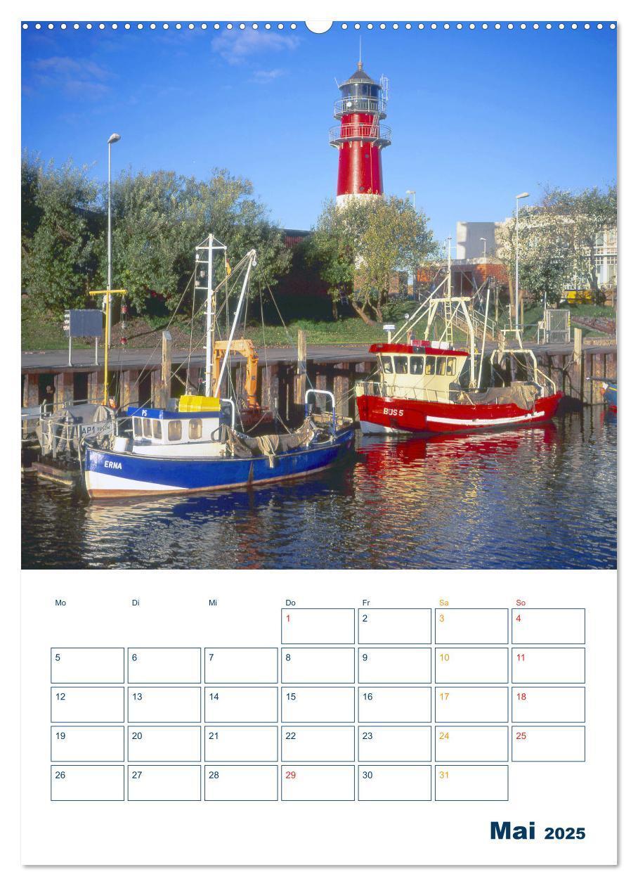 Bild: 9783435976058 | Vielseitiges Büsum (Wandkalender 2025 DIN A2 hoch), CALVENDO...